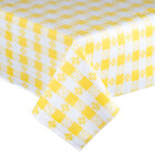 Yellow Checkered
