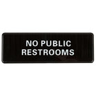 No Public Restrooms