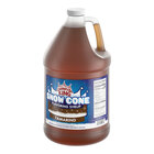 A one-gallon jug of Carnival King tamarind snow cone flavoring syrup.