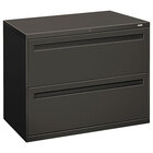 HON 792LP 700 Series 42 by 19-1/4-Inch 2-Drawer Lateral File Black 