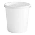 White with Plastic Lid
