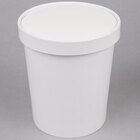 EcoChoice 32 oz. Kraft Paper Food Cup with Vented Lid - 250/Case
