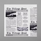 Village Post Newsprint