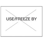 White / Black "Use / Freeze By"