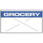 White / Blue "Grocery"