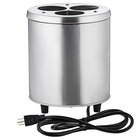 Carnival King RWLL35 3.5 Qt. Warmer with Inset Pot, Lid, and Ladle