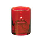 Hollowick 5176S Smoke Lustre Glass Cylinder Tealight