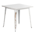 Distressed Pearl White