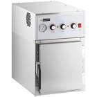 Cooking Performance Group FEC-200-BK Double Deck Standard Depth Full Size  Electric Convection Oven - 208V, 1 Phase, 23 kW