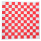 * Duplex RED Gingham Paper Sheets Size 10 x 15" Food Wrapping 10kg 