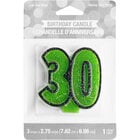 Green Glitter "30"