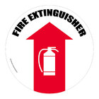 Fire Extinguisher Arrow, Red and Black