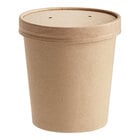 Kraft with Paper Lid