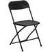 Flash Furniture LE-L-3-BK-GG Black Folding Chair Main Thumbnail 1