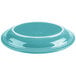 Fiesta® Dinnerware from Steelite International HL457107 Turquoise 11 5/8" x 8 7/8" Oval Medium China Platter - 12/Case Main Thumbnail 2