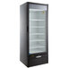 Beverage-Air LV27HC-1-B LumaVue 30" Black Refrigerated Glass Door Merchandiser with LED Lighting Main Thumbnail 2