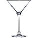 A Chef & Sommelier Cabernet martini glass with a stem and clear bowl.