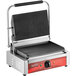 Avantco P78 Commercial Panini Sandwich Grill with Grooved Plates - 13" x 8 3/4" Cooking Surface - 120V, 1750W Main Thumbnail 5