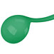A green Tablecraft long ladle with a long handle.