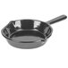A natural cast aluminum Tablecraft fry pan with a handle.