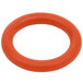 An orange rubber O-ring for a Grindmaster Cecilware beverage dispenser.