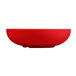 A red rectangular GET Red Sensation bowl with a white interior.