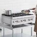 Cooking Performance Group R-CPG-36-NL 6 Burner Gas Countertop Range / Hot Plate - 132,000 BTU Main Thumbnail 1