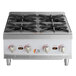 Cooking Performance Group R-CPG-24-NL 4 Burner Gas Countertop Range / Hot Plate - 88,000 BTU Main Thumbnail 5