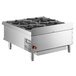Cooking Performance Group R-CPG-24-NL 4 Burner Gas Countertop Range / Hot Plate - 88,000 BTU Main Thumbnail 4