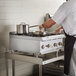 Cooking Performance Group R-CPG-24-NL 4 Burner Gas Countertop Range / Hot Plate - 88,000 BTU Main Thumbnail 1