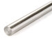 A stainless steel metal rod with a screw on one end.