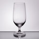 A clear Spiegelau stemmed Pilsner glass with a small rim.