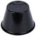 Solo P400BLK 4 oz. Black Polystyrene Souffle Cup / Portion Cup - 2500/Case Main Thumbnail 3