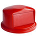 Rubbermaid FG263788RED BRUTE Red Round Dome Top for FG263200 Containers 32 Gallon Main Thumbnail 1