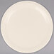 Creative Converting 28161011 7" Ivory Plastic Plate - 240/Case Main Thumbnail 2