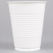 Creative Converting 28000081B 16 oz. White Plastic Cup - 600/Case Main Thumbnail 2