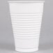 Creative Converting 28000071 12 oz. White Plastic Cup - 240/Case Main Thumbnail 2