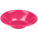 Creative Converting 28177051 12 oz. Hot Magenta Pink Plastic Bowl - 240/Case Main Thumbnail 2
