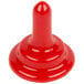 A red plastic Bar Maid switch assembly plug.
