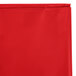 Creative Converting 011031B 54" x 108" Classic Red Disposable Plastic Table Cover - 24/Case Main Thumbnail 3
