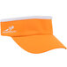 Headsweats Orange Customizable CoolMax Visor Main Thumbnail 3