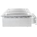 An APW Wyott stainless steel drop-in hot food well on a counter.