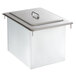 Delfield 305 Drop In Stainless Steel Ice Chest / Bin with Cover Main Thumbnail 2