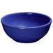 An Elite Global Solutions Rio Winter Purple melamine bowl with a blue exterior.
