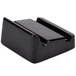 A black Elite Global Solutions wedge for trays on a white background.