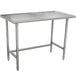 Advance Tabco TMSLAG-243-X 24" x 36" 16 Gauge Professional Stainless Steel Work Table Main Thumbnail 1