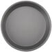 An American Metalcraft hard coat anodized aluminum round deep dish pizza pan with a white background.