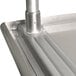Advance Tabco TKMSLAG-302-X 24" x 30" 16 Gauge Professional Stainless Steel Work Table with 5" Backsplash Main Thumbnail 3
