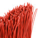 Carlisle 36868EC05 Duo-Sweep 12" Heavy Duty Angled Broom Head with Red Unflagged Bristles Main Thumbnail 4