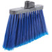Carlisle 36867EC14 Duo-Sweep 12" Medium Duty Angled Broom Head with Blue Flagged Bristles Main Thumbnail 2